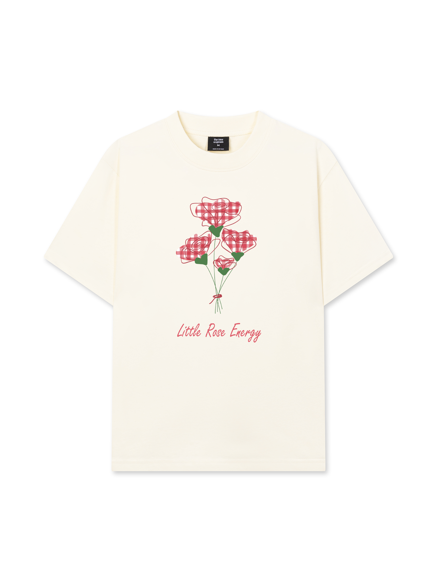 Áo Thun Relaxed Fit Daily Cuties Little Rose Energy