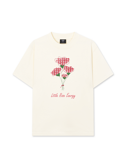 Áo Thun Relaxed Fit Daily Cuties Little Rose Energy