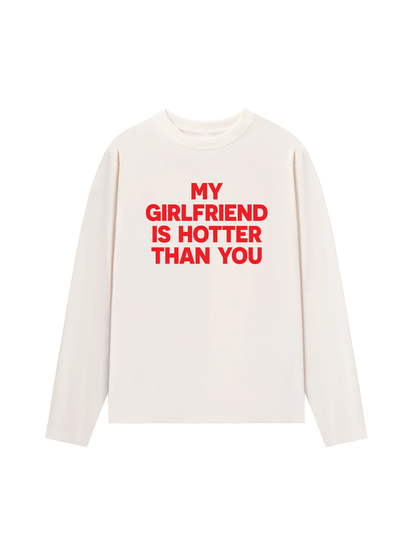Áo Thun Dài Tay Life Vibe My Girlfriend