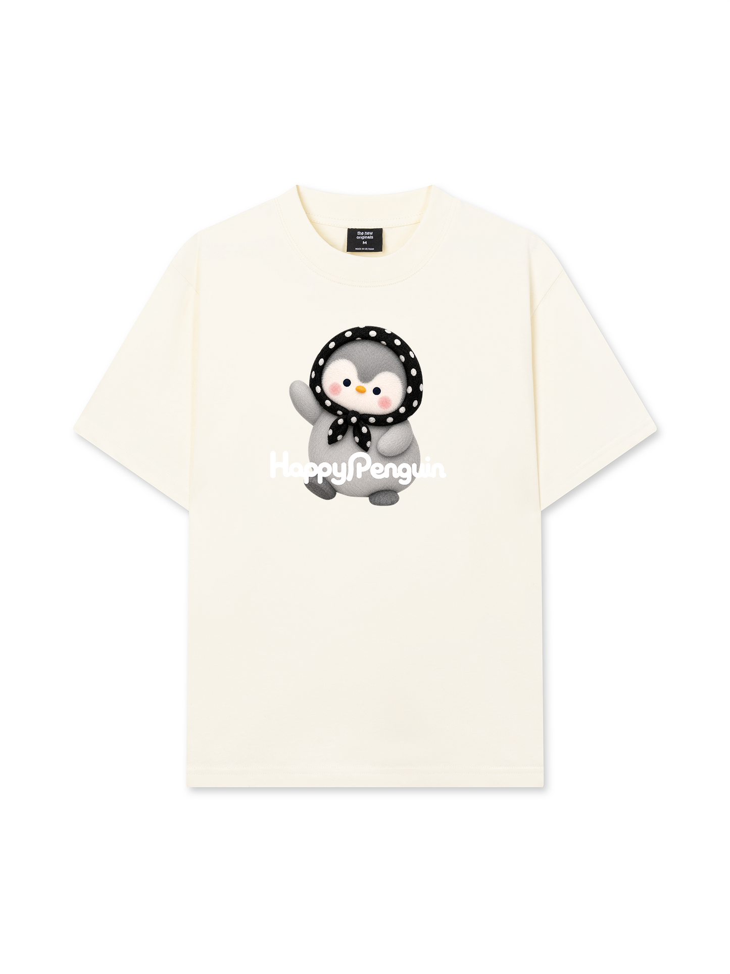 Áo Thun Relaxed Fit Happy Penguin