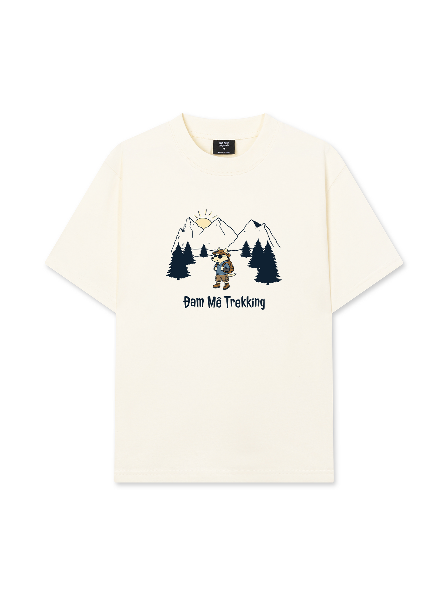 Áo Thun Relaxed Fit Đam Mê Trekking