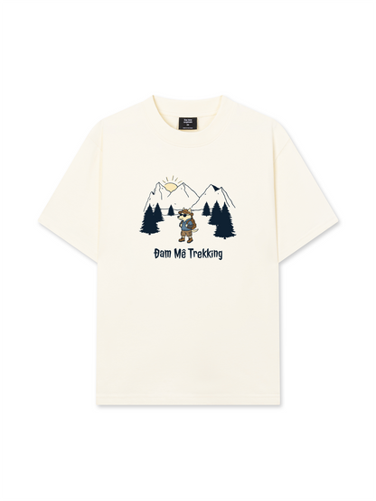 Áo Thun Relaxed Fit Đam Mê Trekking