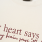 Áo Thun Relaxed Fit My Heart Say Yes