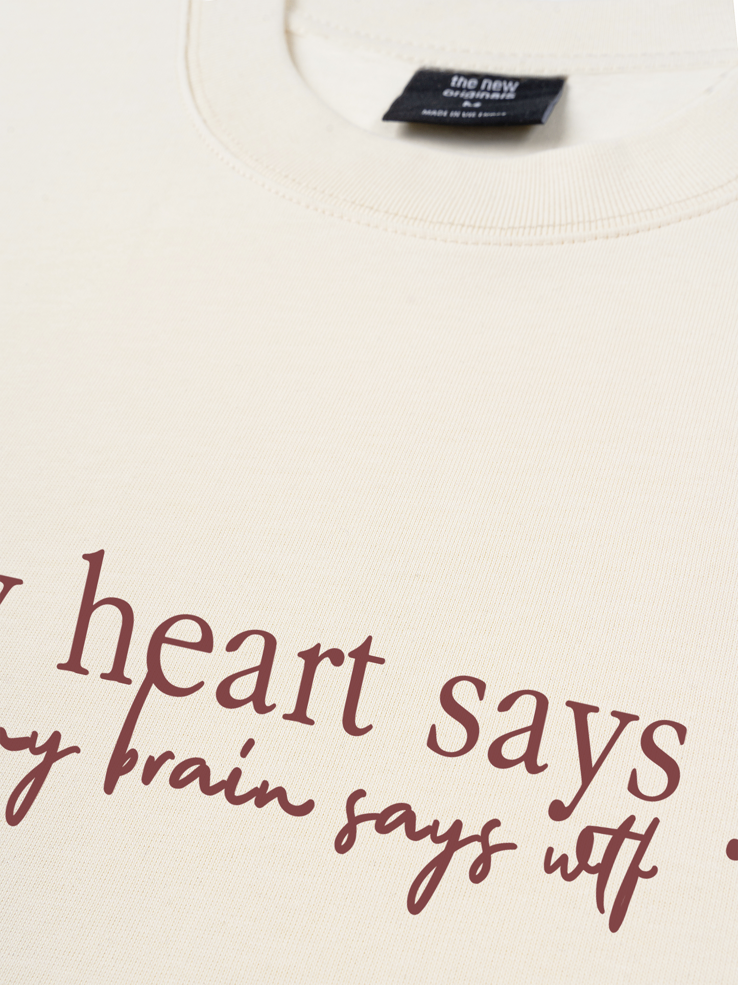 Áo Thun Relaxed Fit My Heart Say Yes