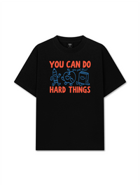 Áo Thun Relaxed Fit Can Do Hard Things