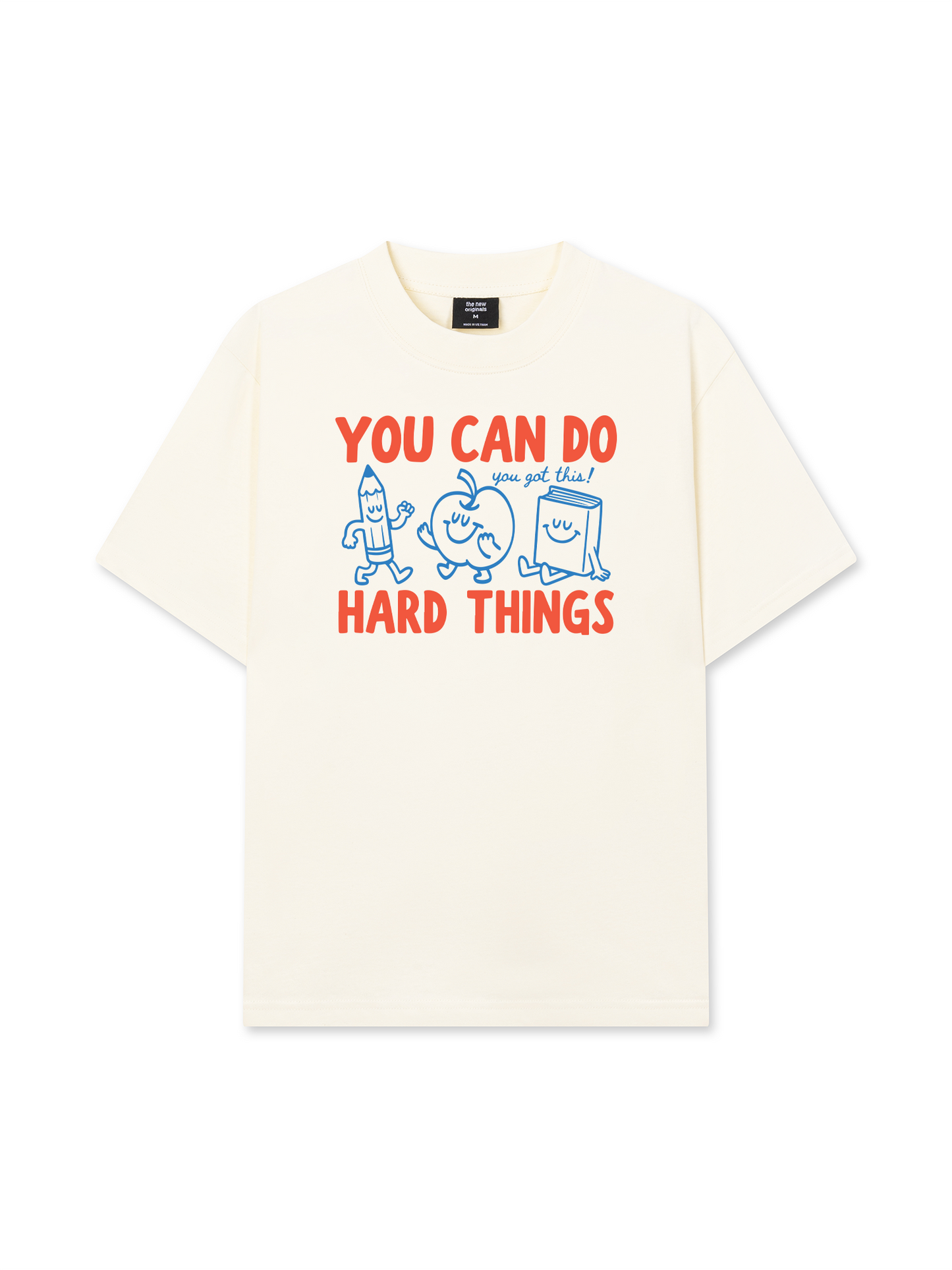 Áo Thun Relaxed Fit Can Do Hard Things