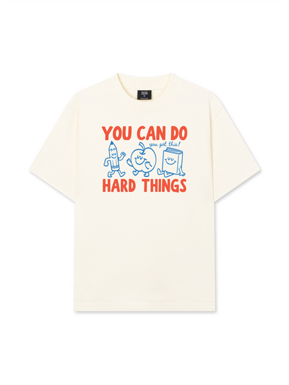 Áo Thun Relaxed Fit Can Do Hard Things