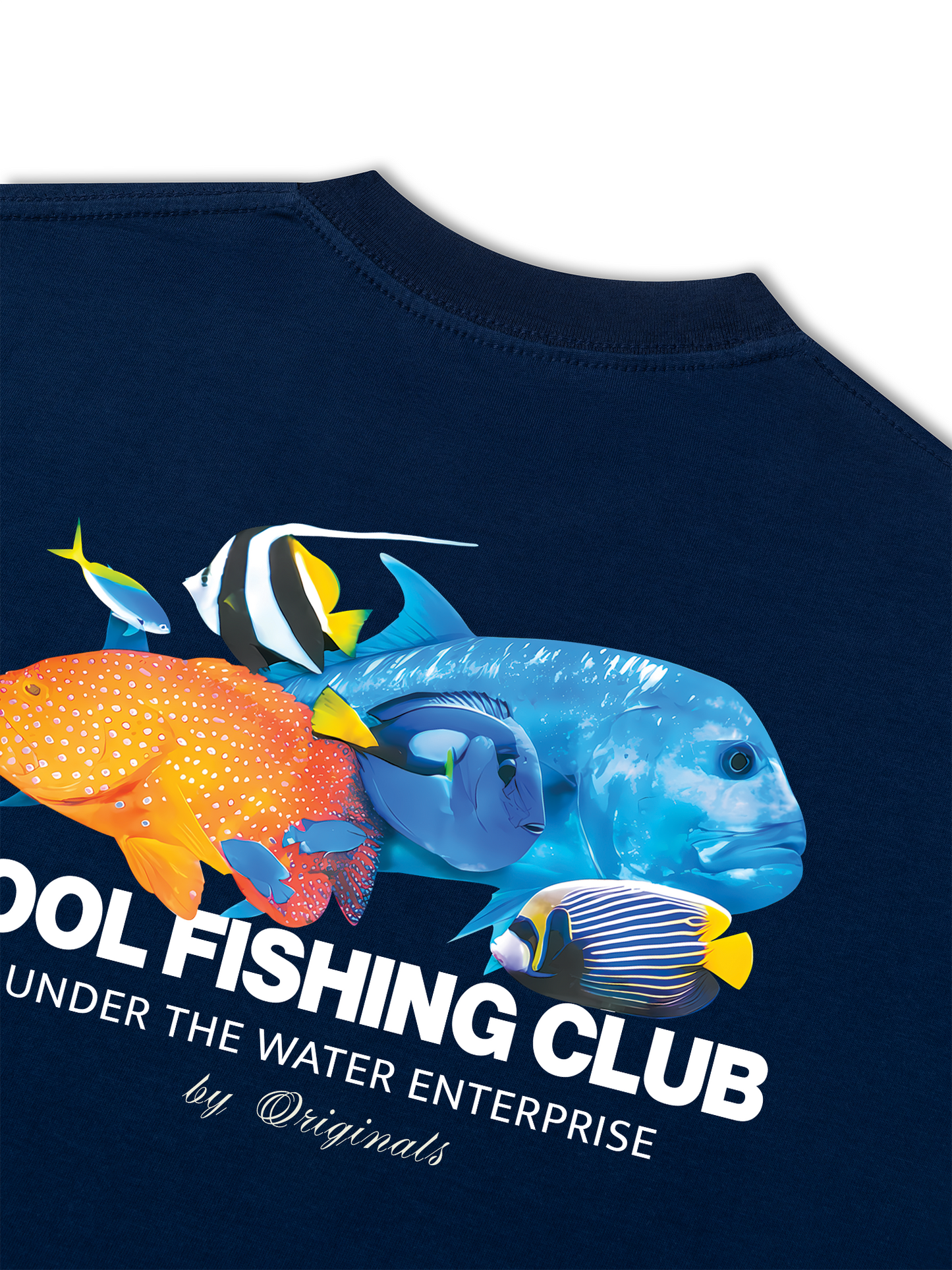 Áo Thun Relaxed Fit Ocean Under The Water Fish