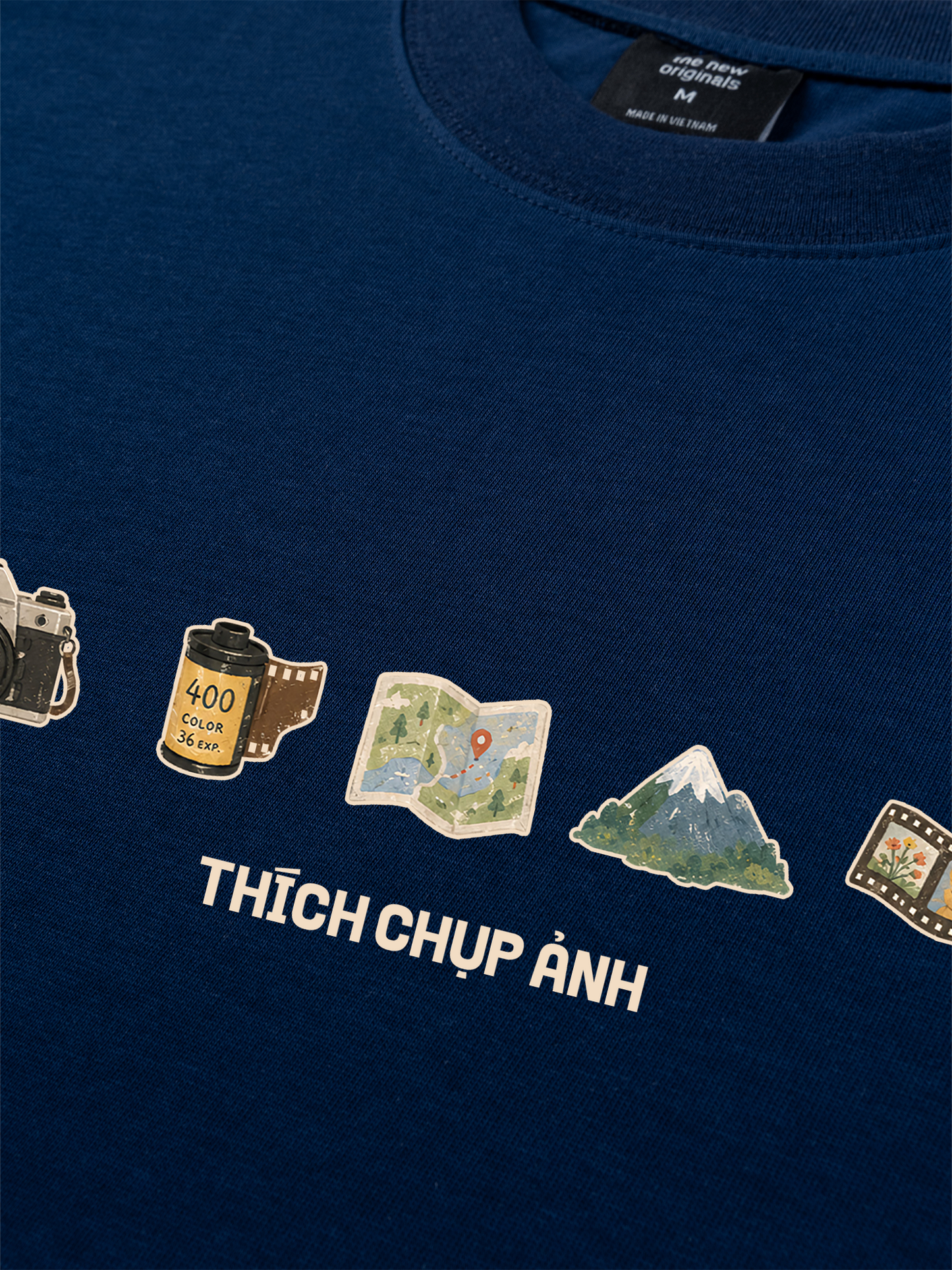 Áo Thun Relaxed Fit Thích Chụp Ảnh