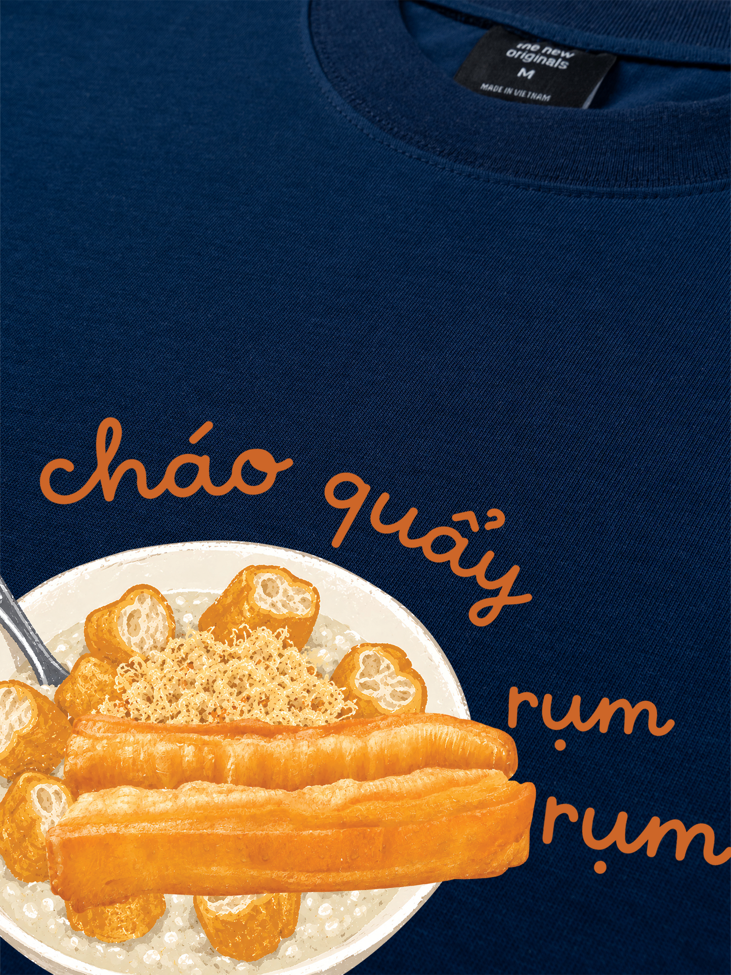 Áo Thun Relaxed Fit Cháo Quẩy