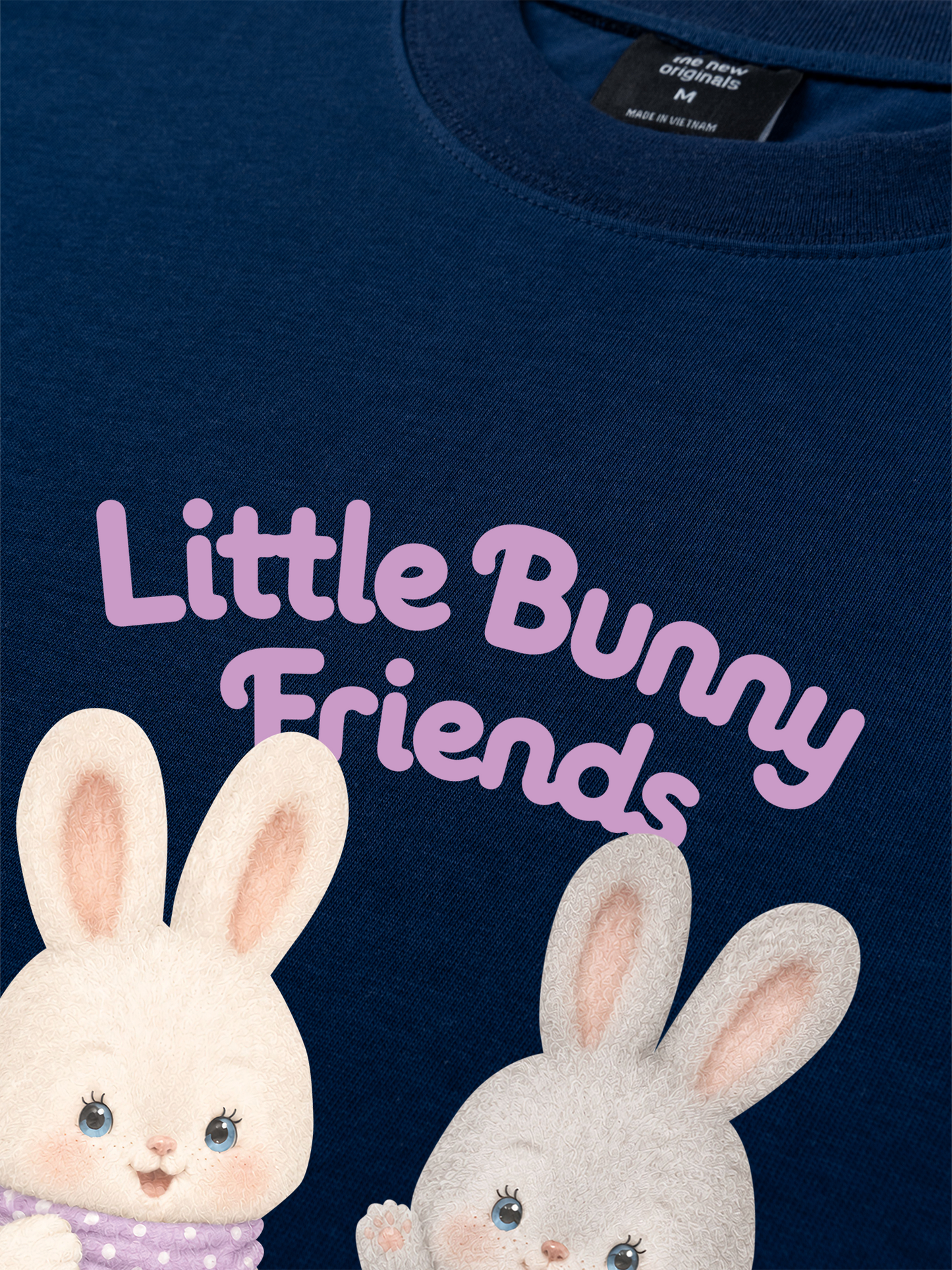 Áo Thun Relaxed Fit Little Bunny Friends