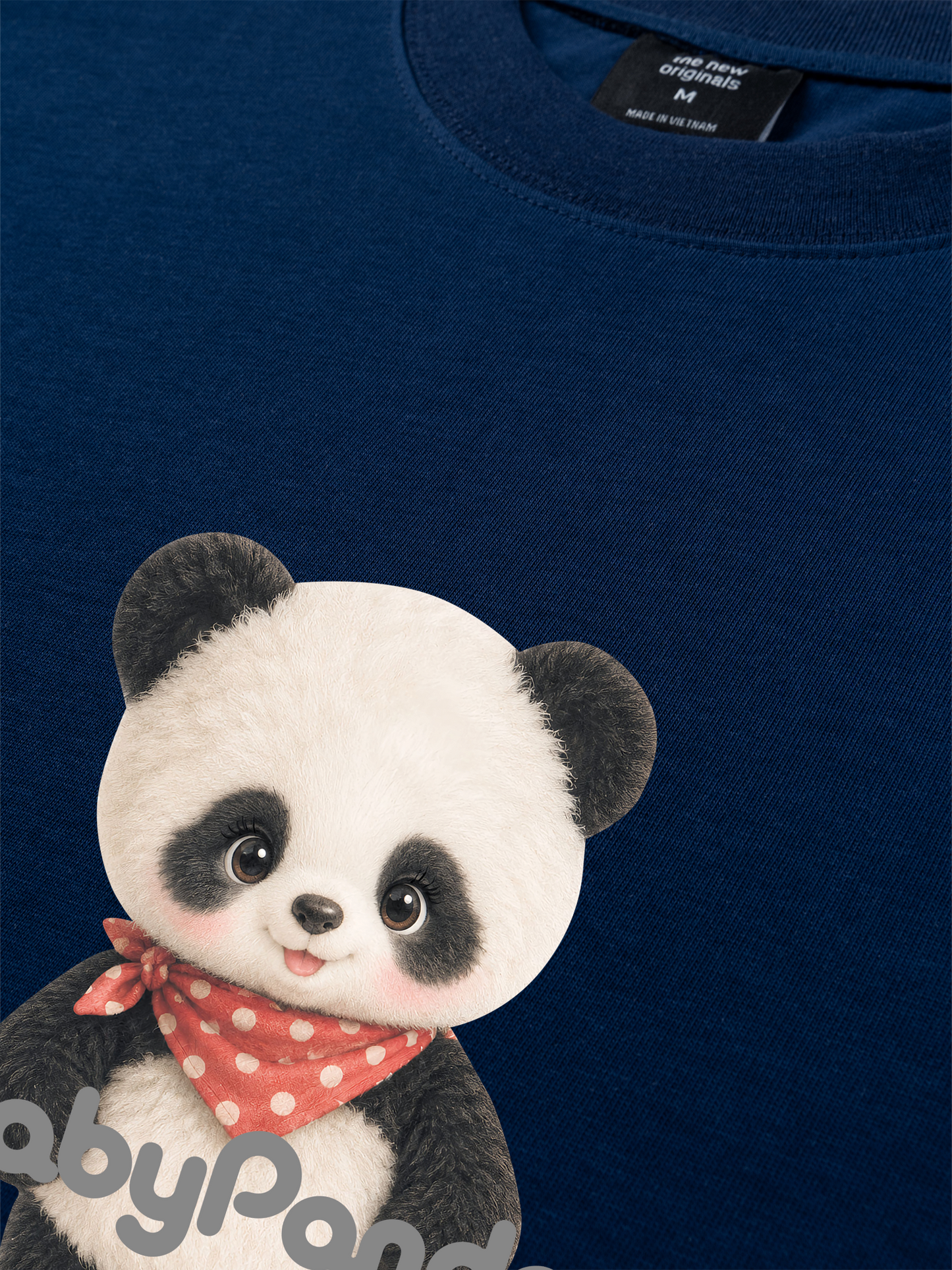Áo Thun Relaxed Fit Baby Panda