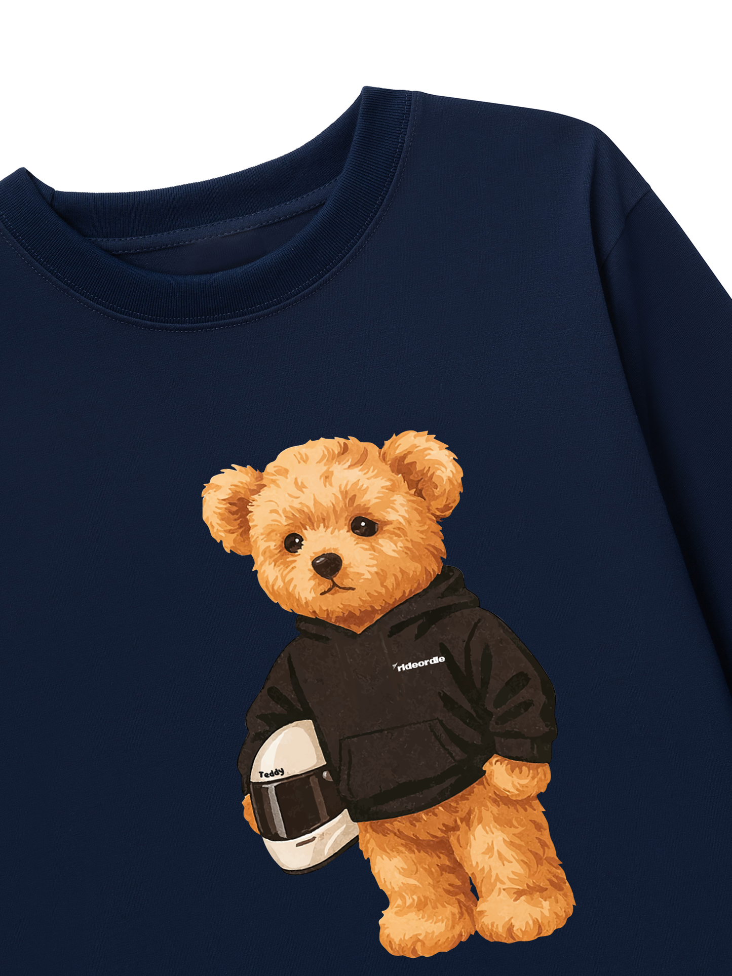 Áo Thun Dài Tay Teddy Ride Or Die