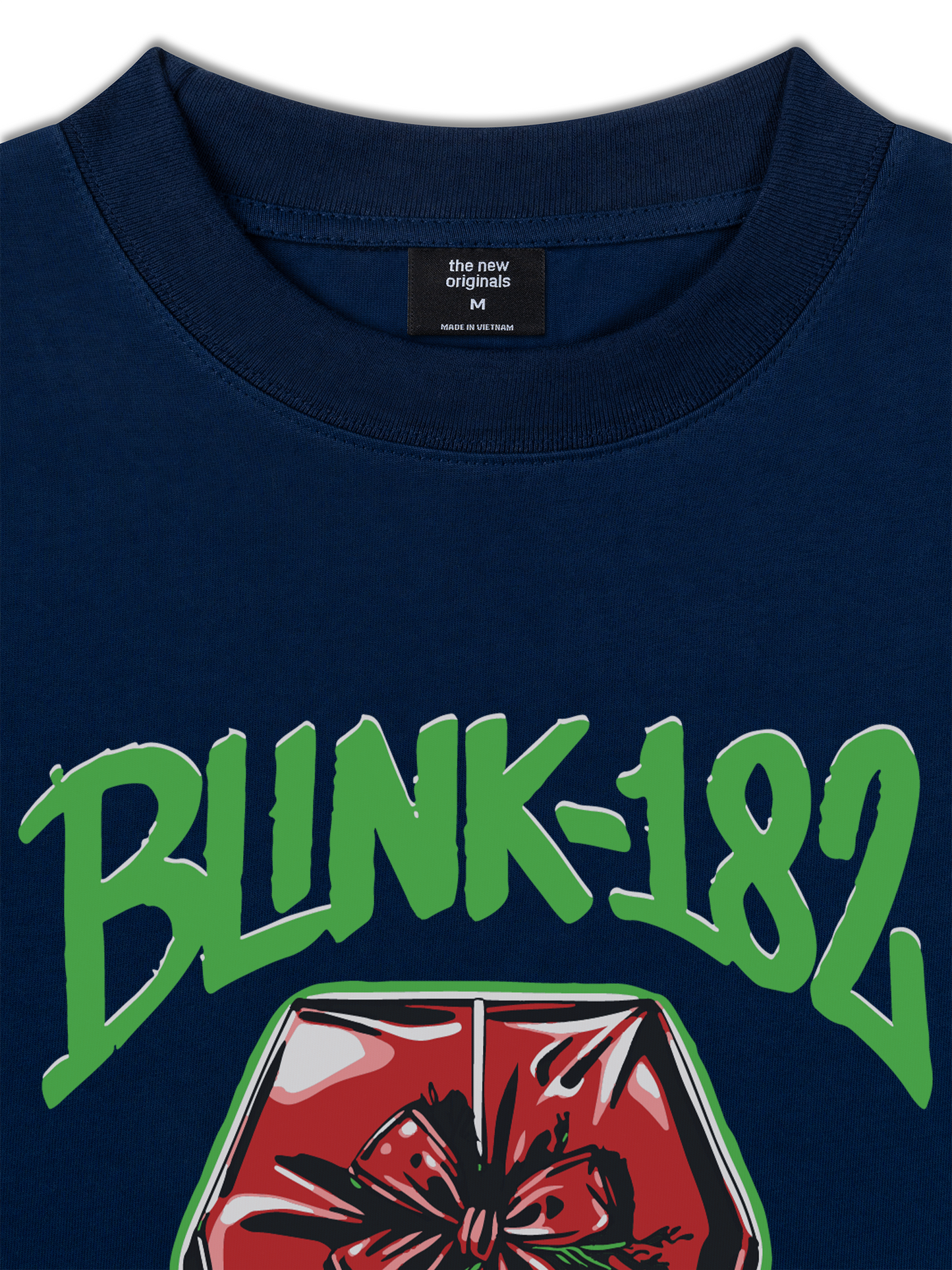 Áo Thun Relaxed Fit Blink 182 Not Another Christmas Song