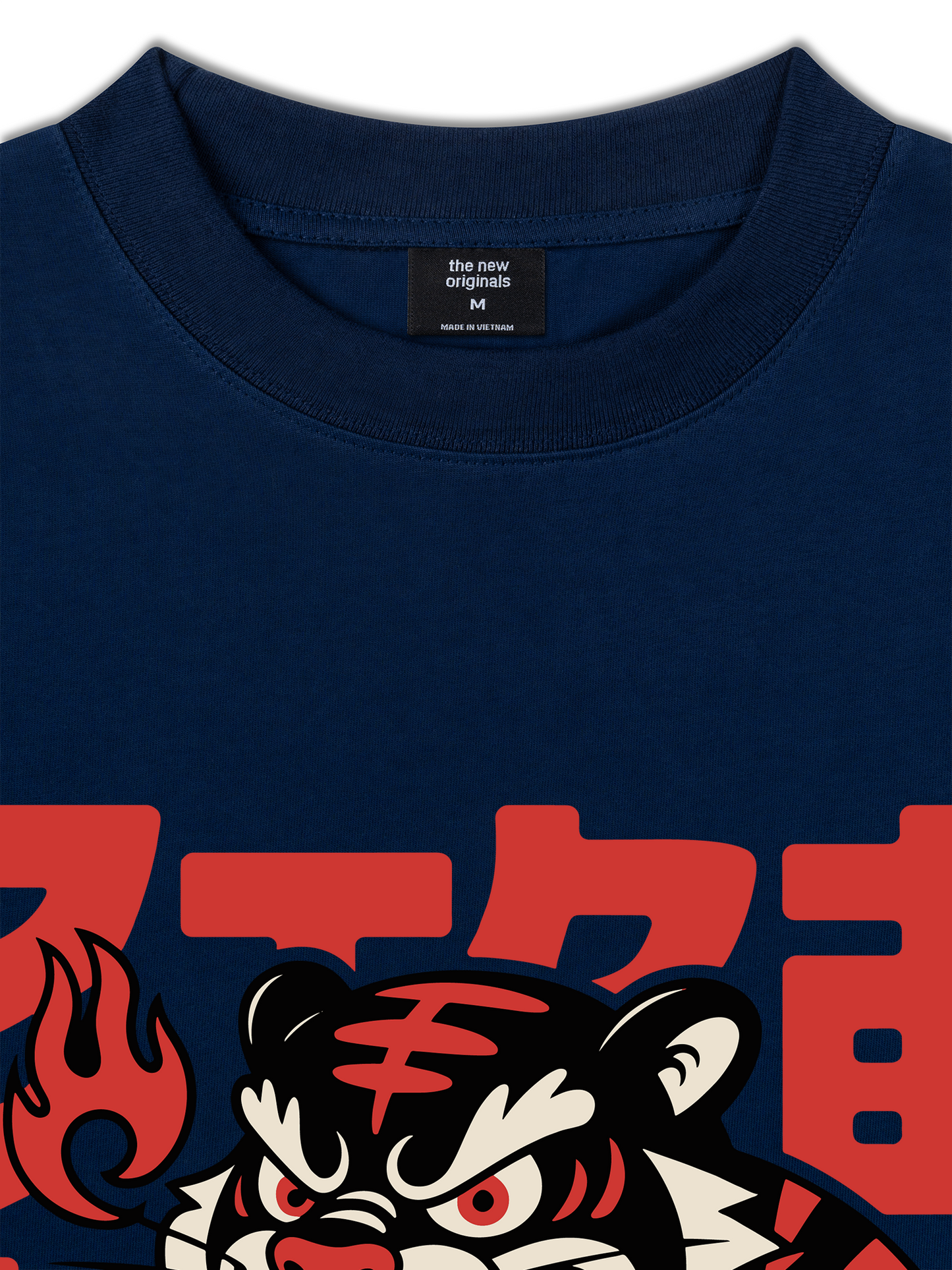 Áo Thun Relaxed Fit Black Tiger