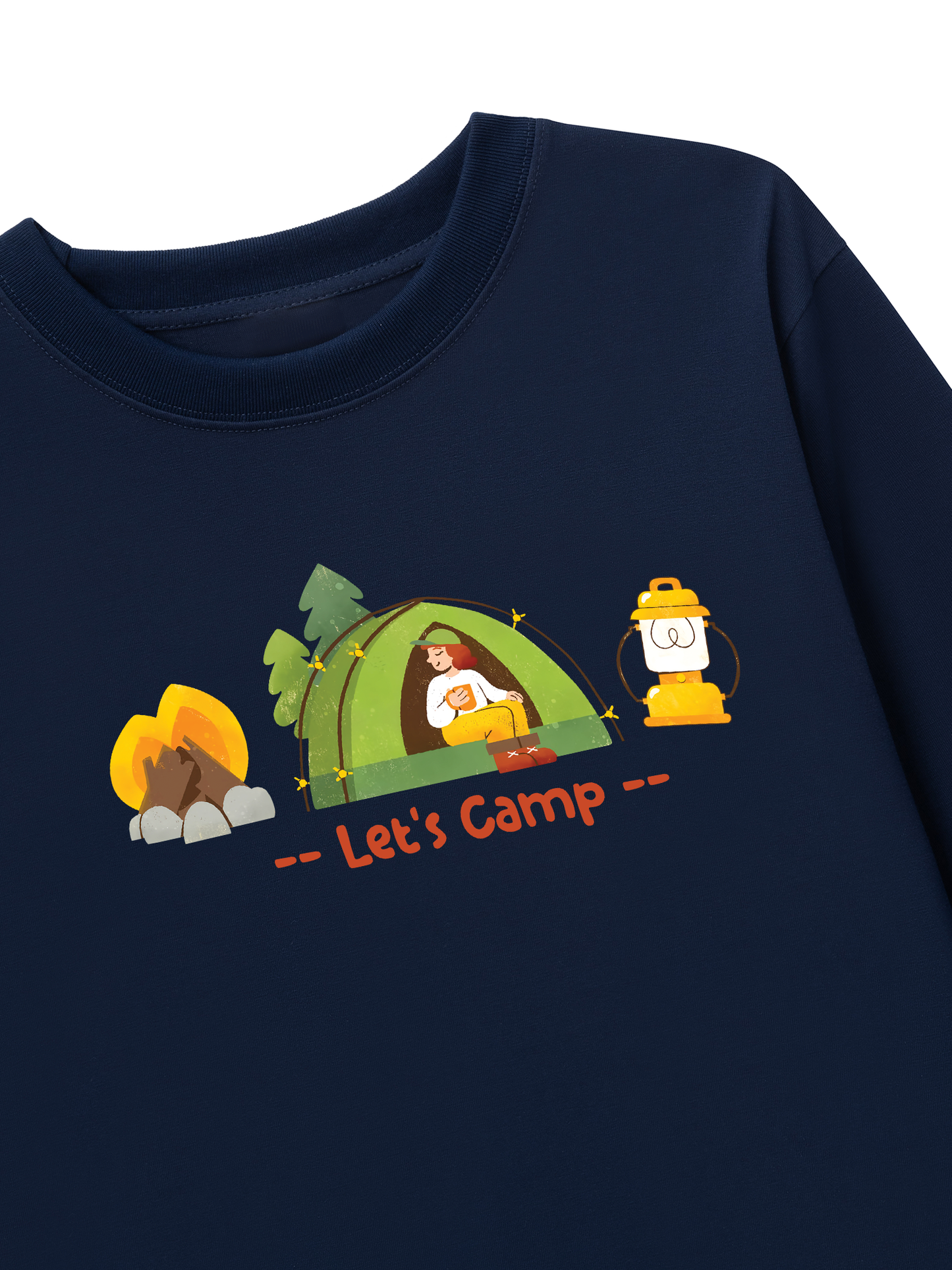 Áo Thun Dài Tay Let_s Camp