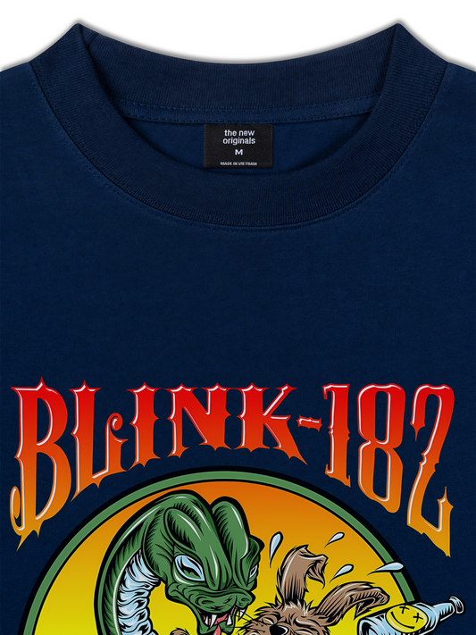 Áo Thun Relaxed Fit Blink 182 A Day To Remember