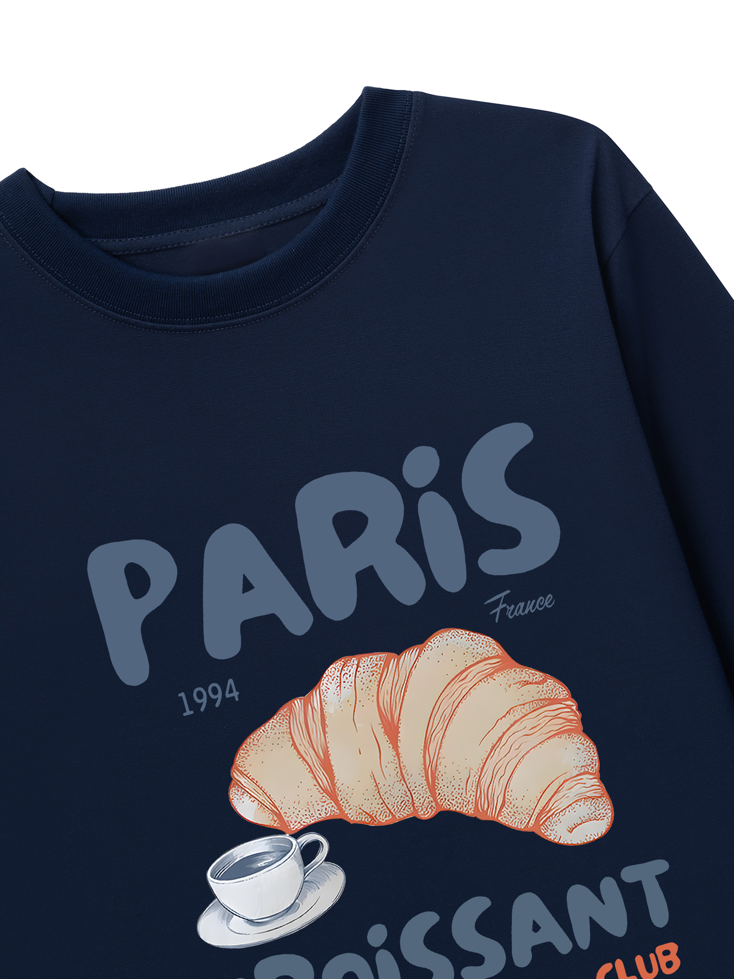 Áo Thun Dài Tay Paris Coissant