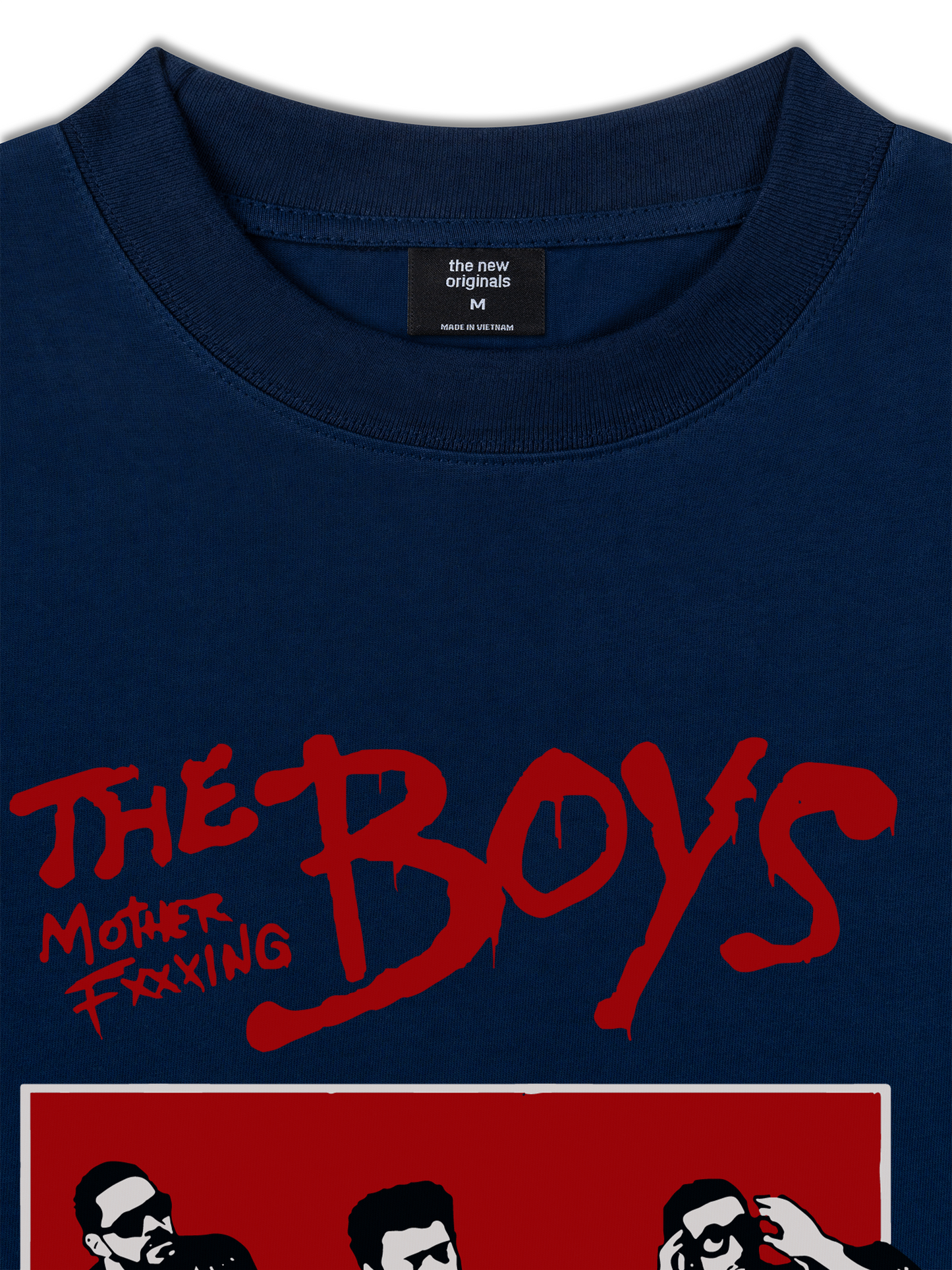 Áo Thun Relaxed Fit Movie The Boys Red Frame