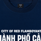 Áo Thun Relaxed Fit City Of Red Flamboyant
