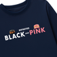 Áo Thun Dài Tay Sweet Pastry Black Pink Meow Meow Strawberry