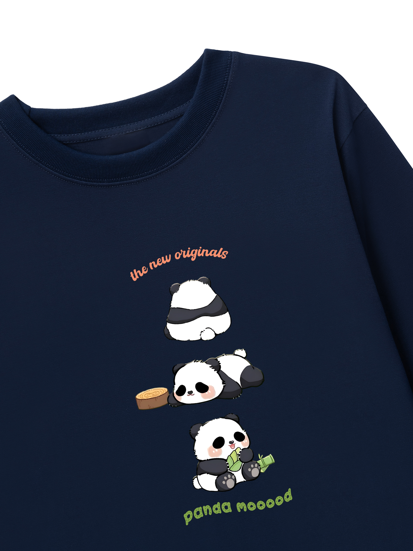Áo Thun Dài Tay Panda Moooood