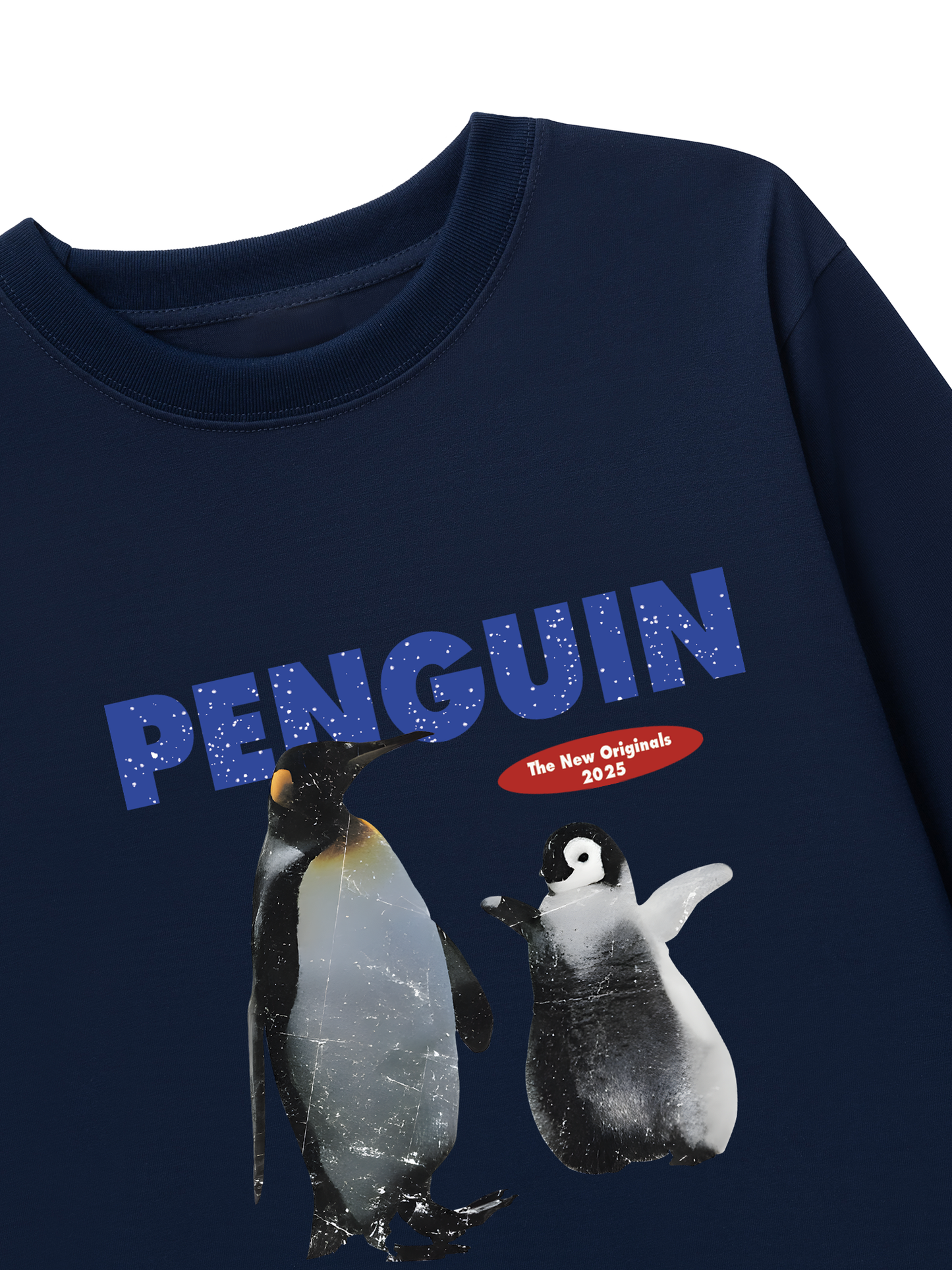 Áo Thun Dài Tay Penguin Funny