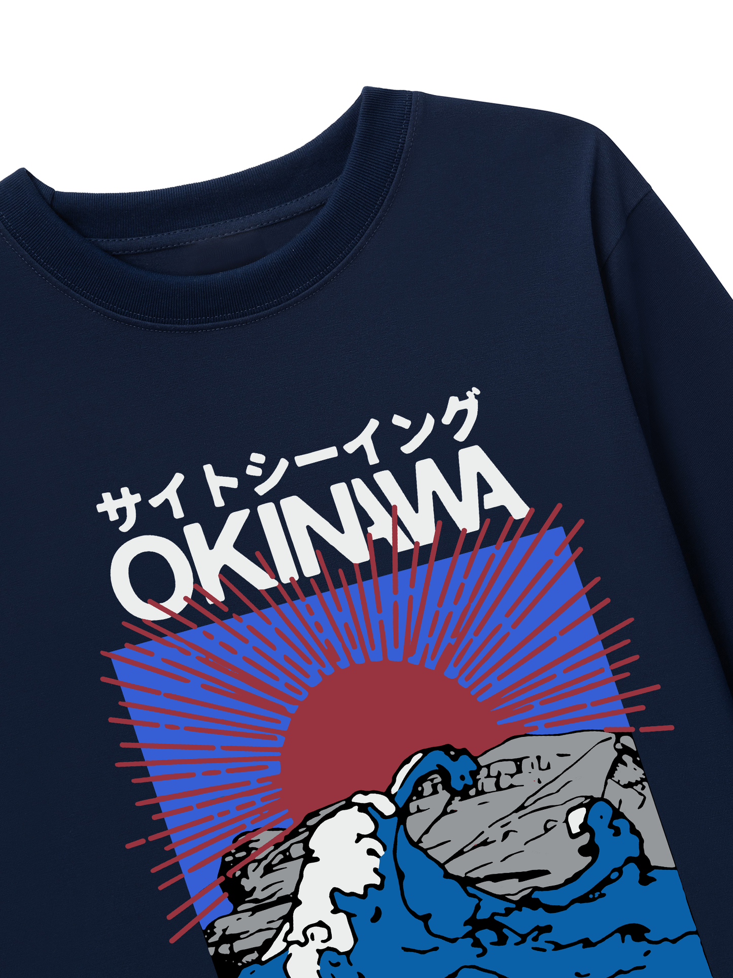 Áo Thun Dài Tay Great Wave Okinawa