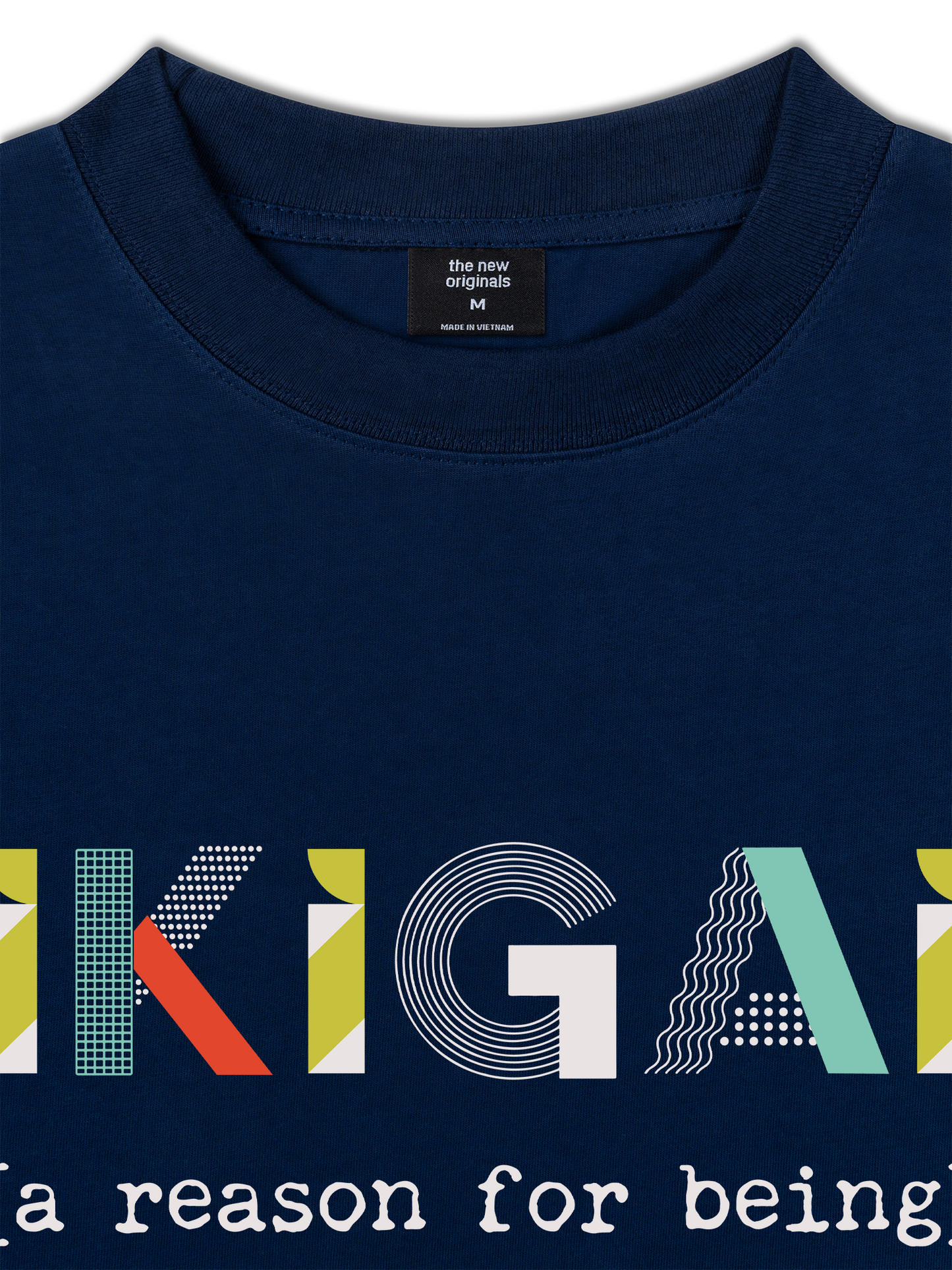 Áo Thun Relaxed Fit Geometric Ikigai