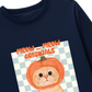 Áo Thun Dài Tay Animal Meow Pumpkin