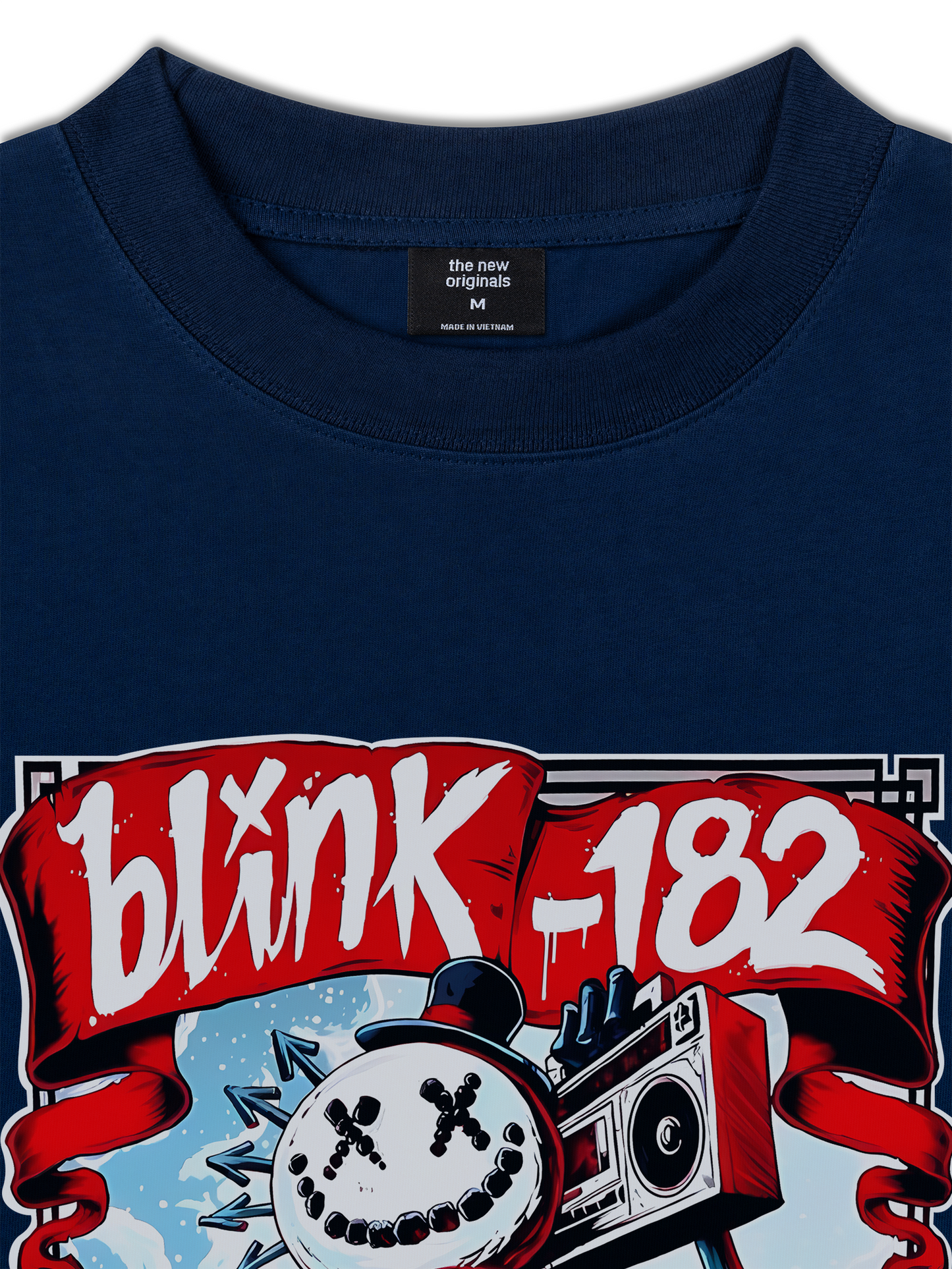 Áo Thun Relaxed Fit Blink 182 Merry Xmas