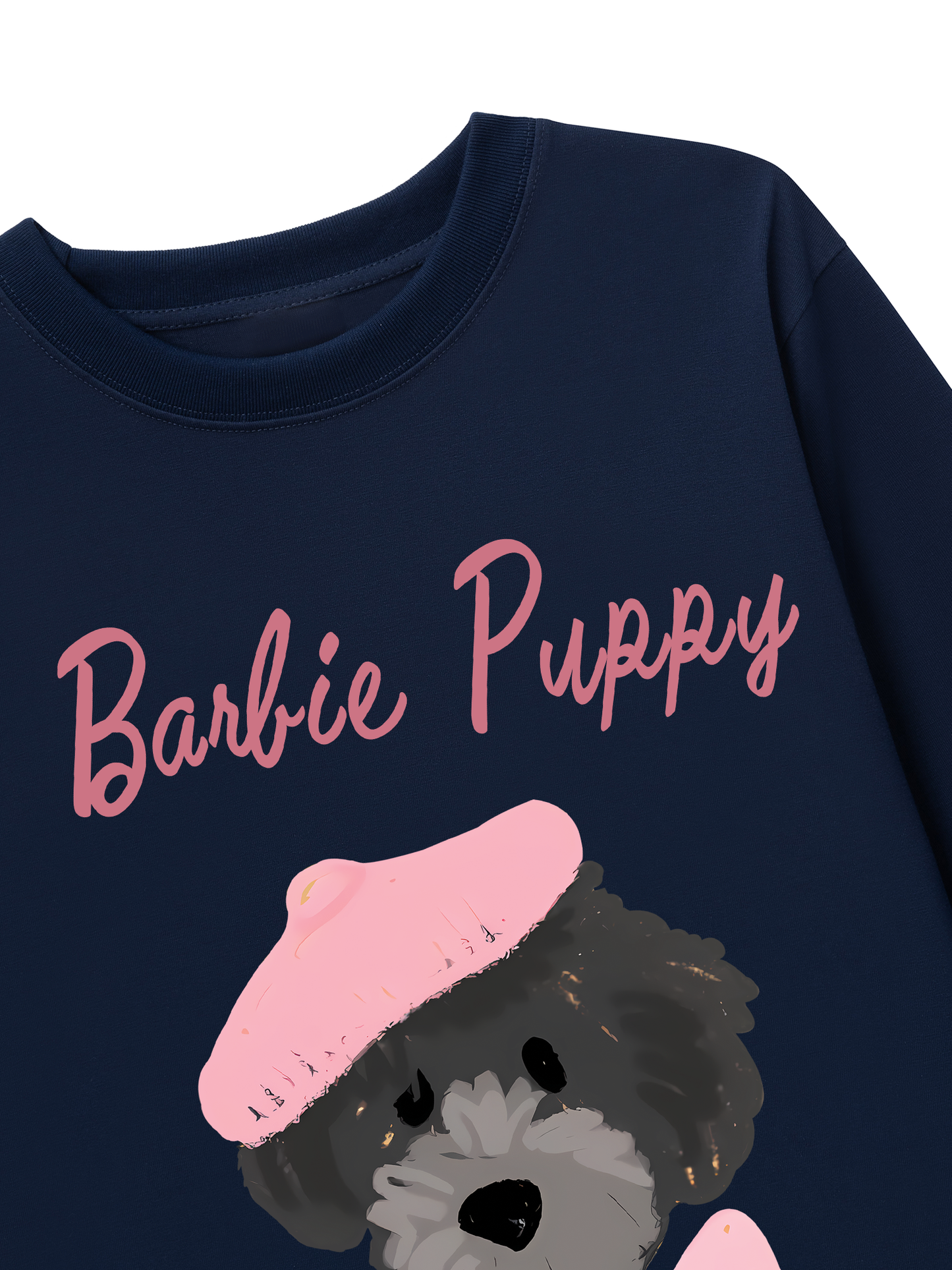 Áo Thun Dài Tay Animal Barbie Puppy