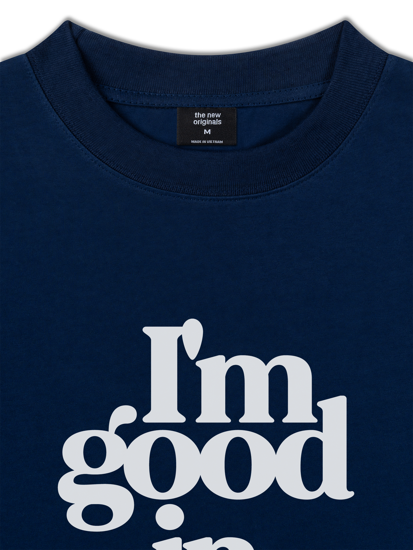Áo Thun Relaxed Fit Life Vibe Good In Bed
