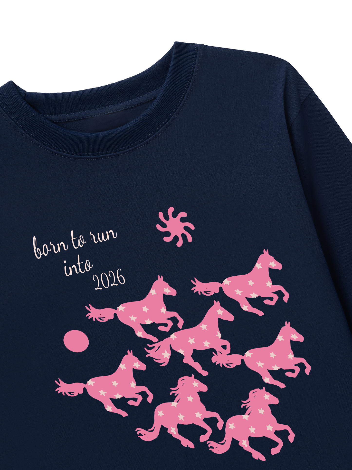 Áo Thun Dài Tay Born To Run Into 2026