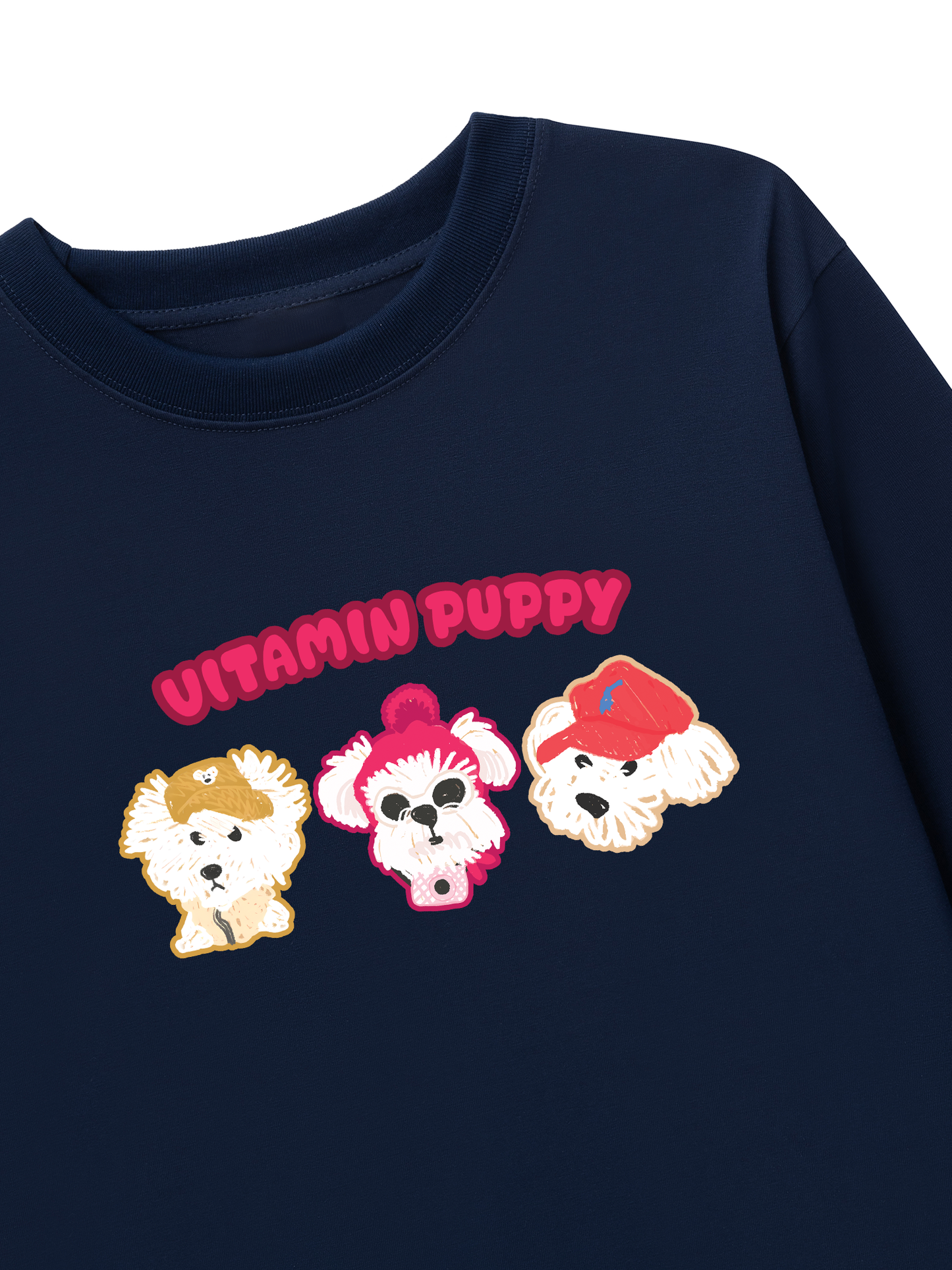 Áo Thun Dài Tay Animal Mood Viatmin Puppy
