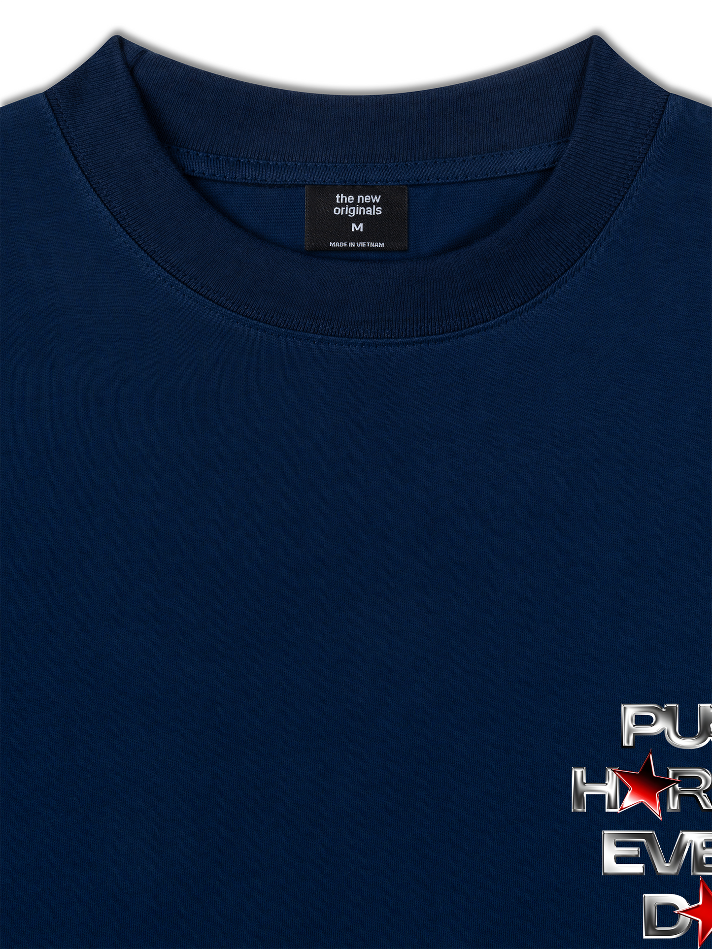 Áo Thun Relaxed Fit Push Harder Every Day