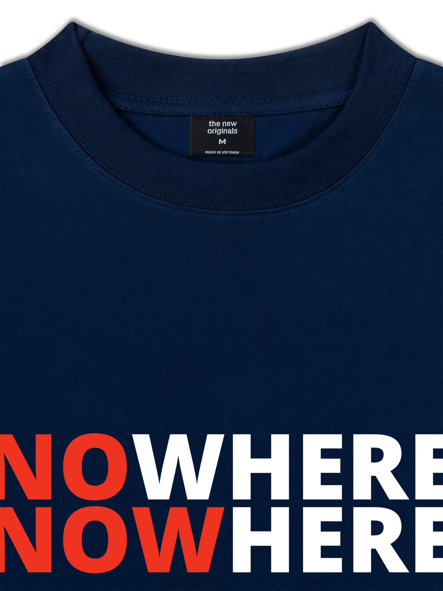 Áo Thun Relaxed Fit No Where To Now Here