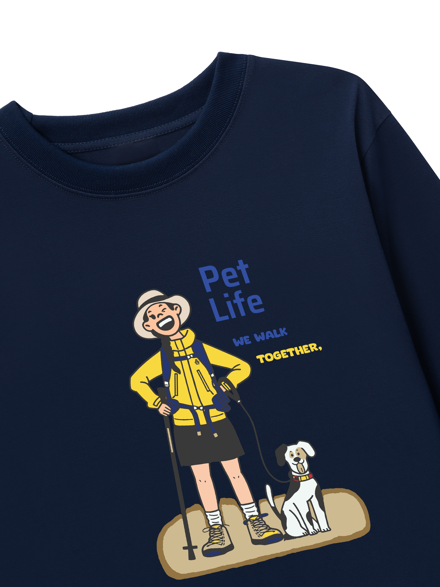 Áo Thun Dài Tay Go Outside Pet Life