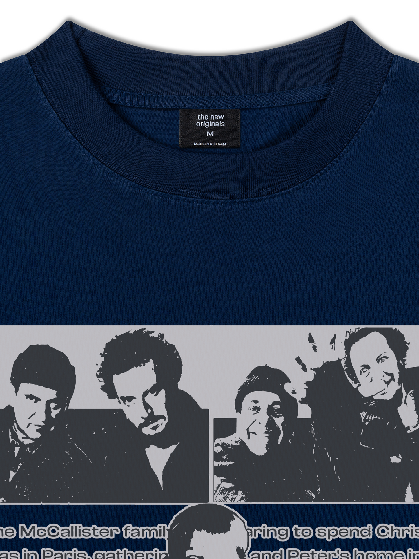 Áo Thun Relaxed Fit Movie Home Alone Vintage