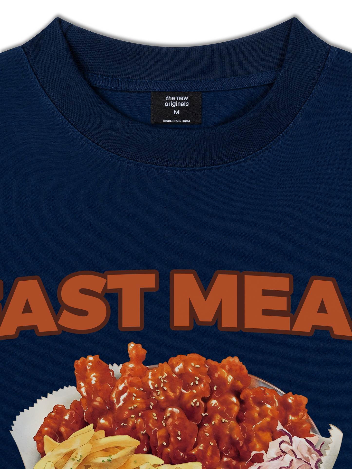 Áo Thun Relaxed Fit Foody Fast Meal