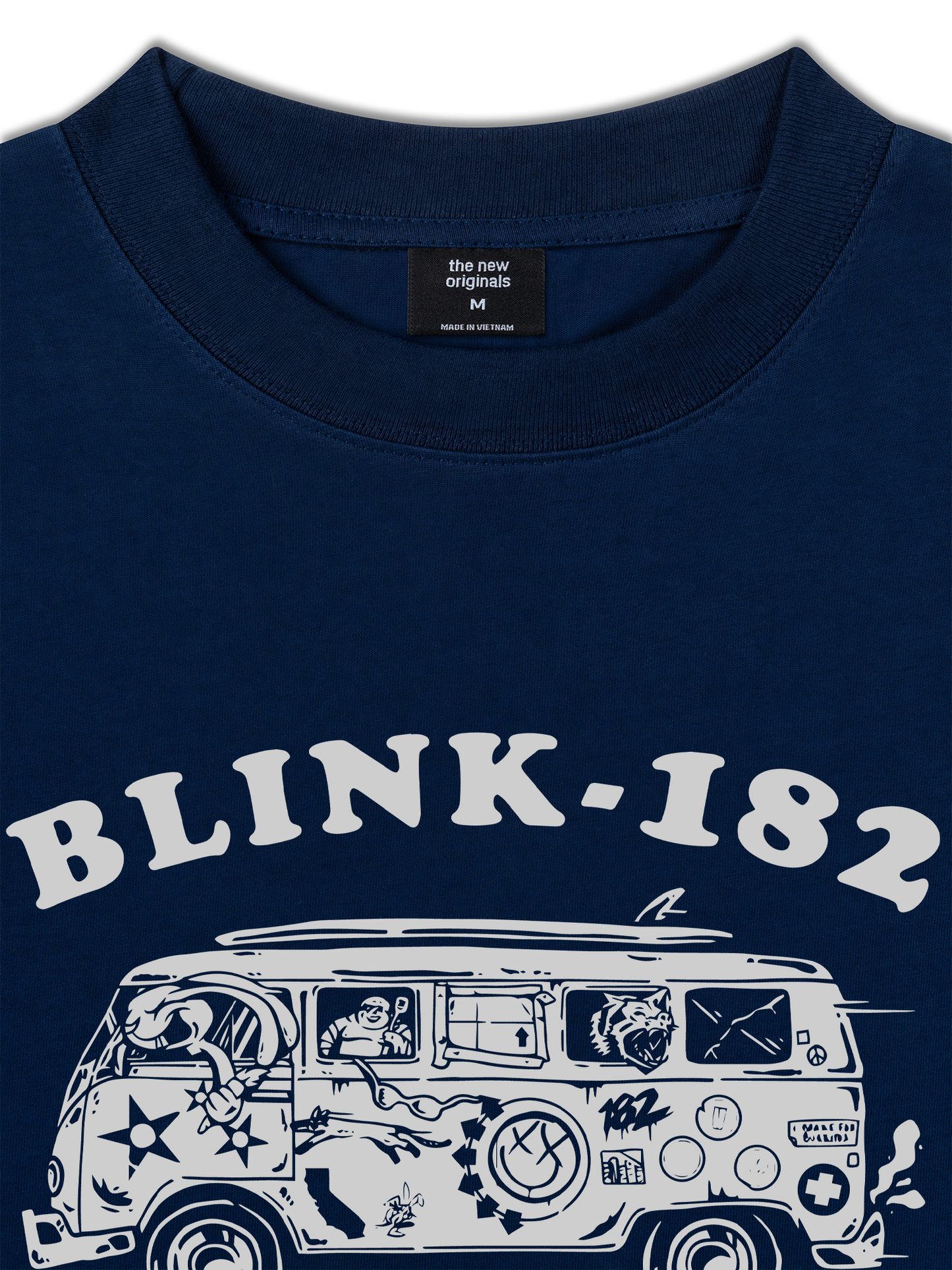 Áo Thun Relaxed Fit Blink 182 Crappy Punk Rock