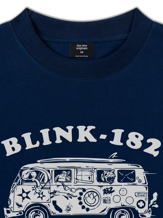 Áo Thun Relaxed Fit Blink 182 Crappy Punk Rock