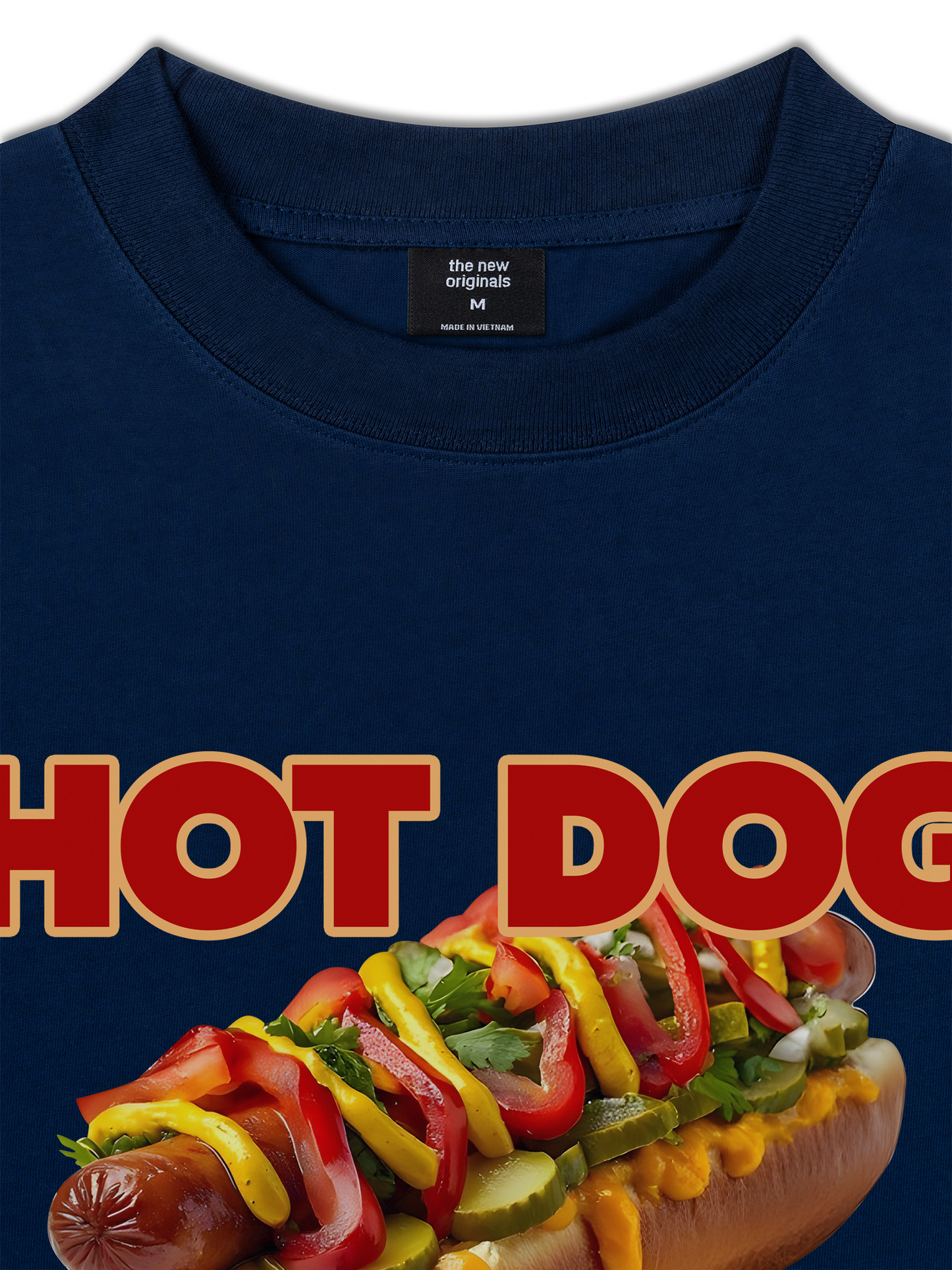 Áo Thun Relaxed Fit Foody Hot Dog