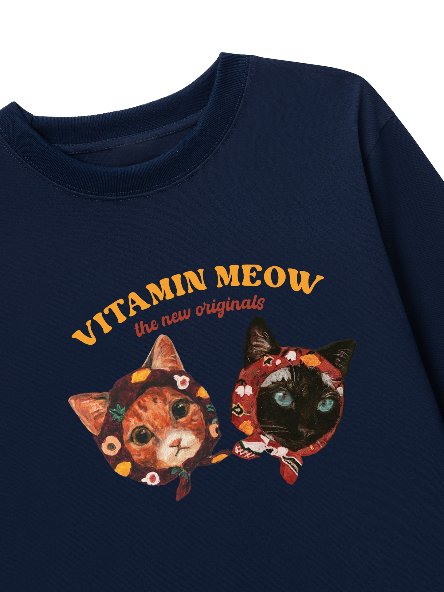 Áo Thun Dài Tay Vitamin Meow