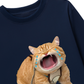 Áo Thun Dài Tay Animal Mood Funny Meow