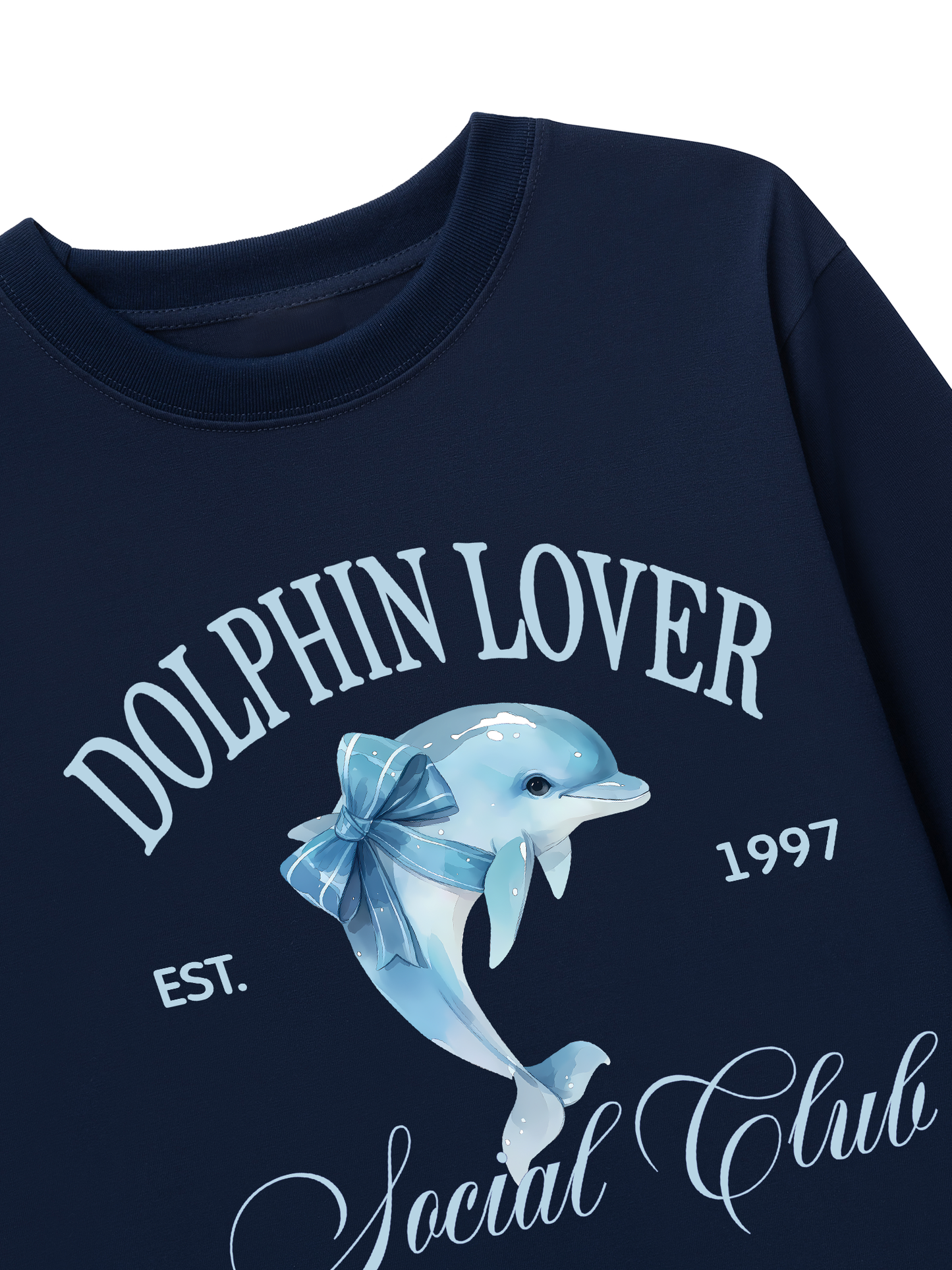 Áo Thun Dài Tay Ocean Dolphin Lover