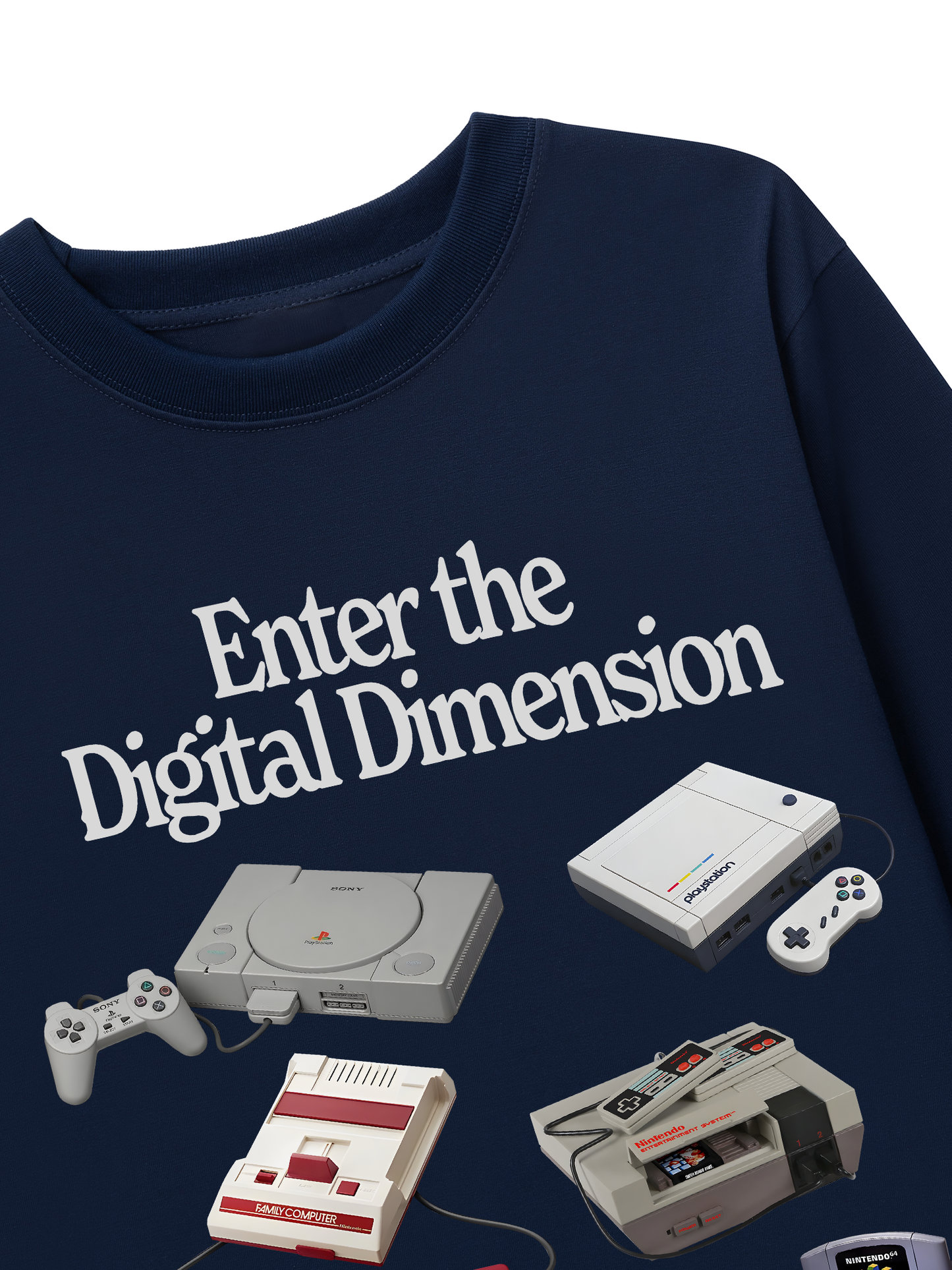 Áo Thun Dài Tay Enter The Digital Dimension