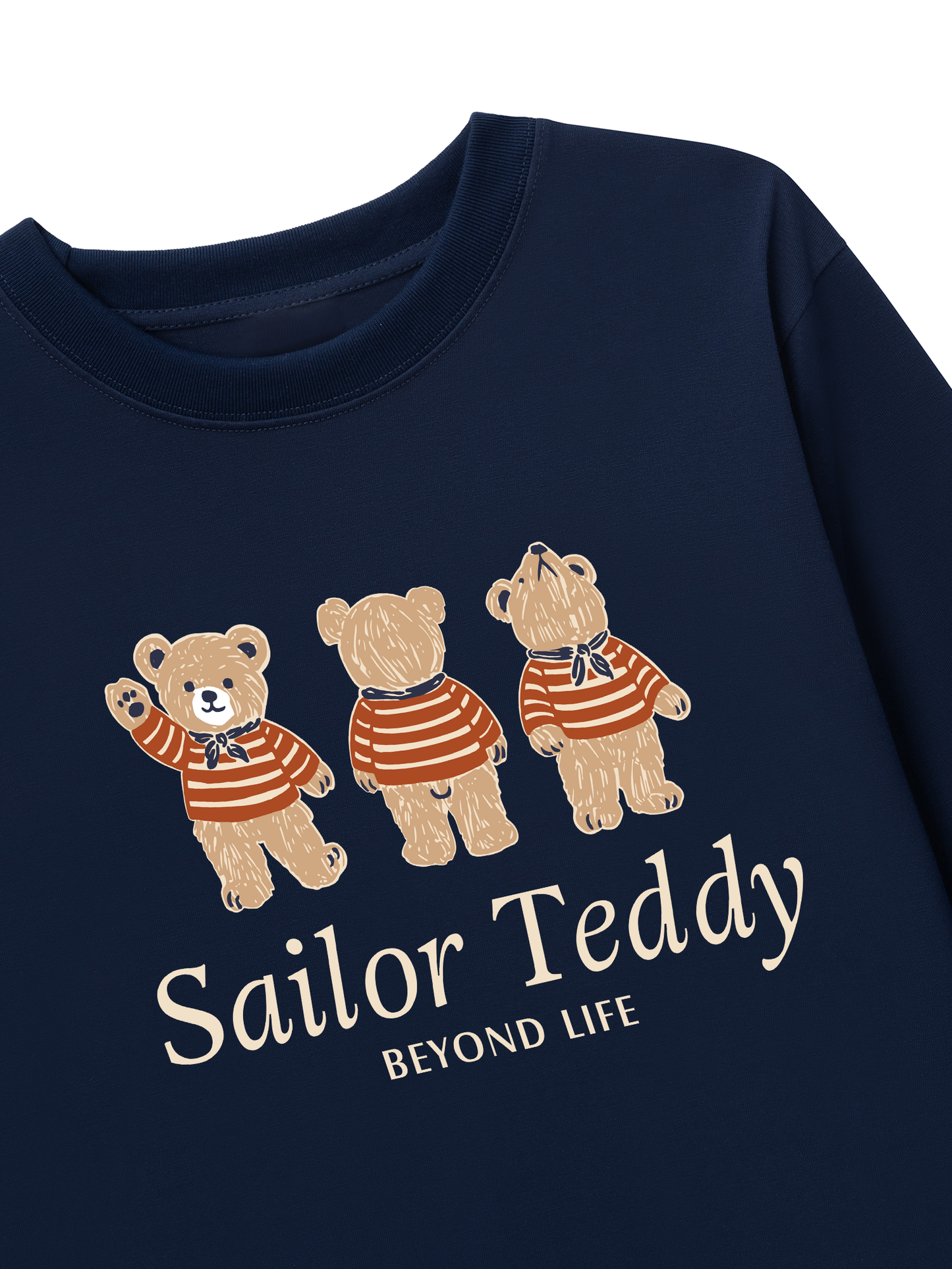 Áo Thun Dài TaySailor Teddy