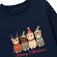 Áo Thun Dài Tay Meowy Christmas