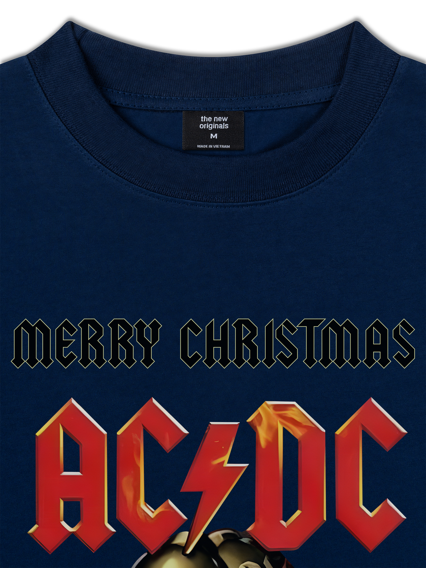 Áo Thun Relaxed Fit AC DC Jincle Hells Bells